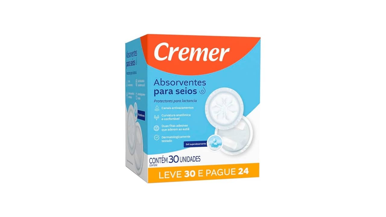 Melhor Absorvente para Seio: 10 Modelos Confiáveis