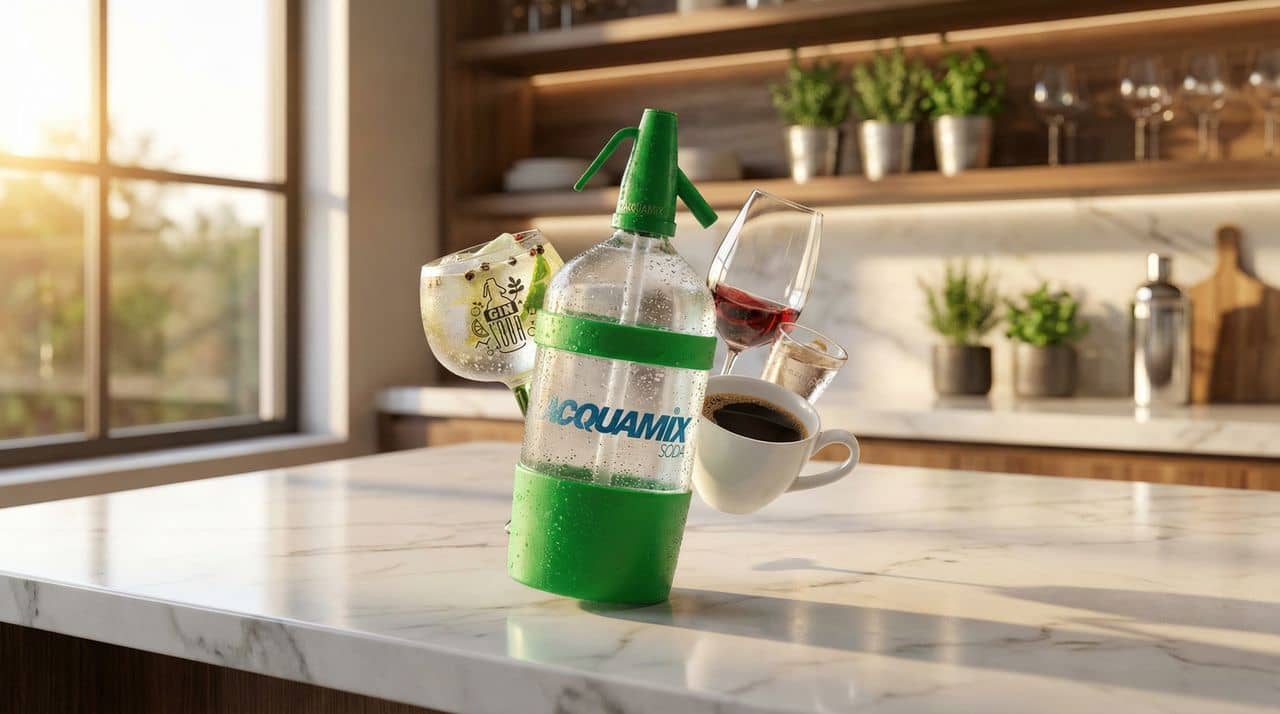 Melhor água com gás para soda italiana: Guia de Carbonatação