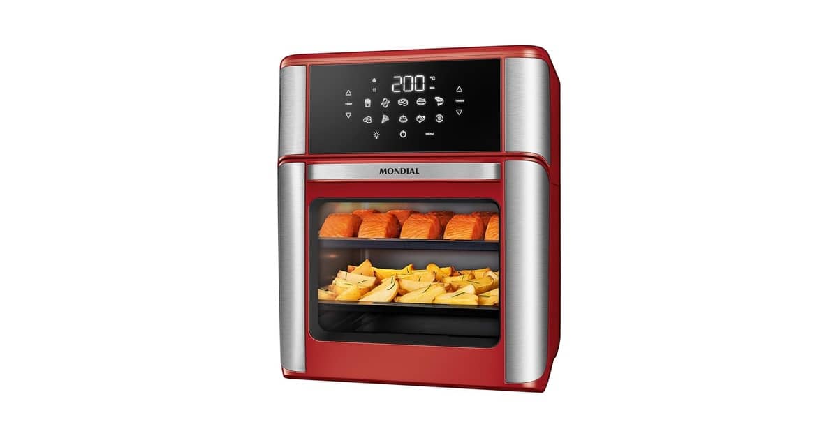 Melhor Air Fryer Oven Mondial: 12L ou 25L, Qual Escolher?