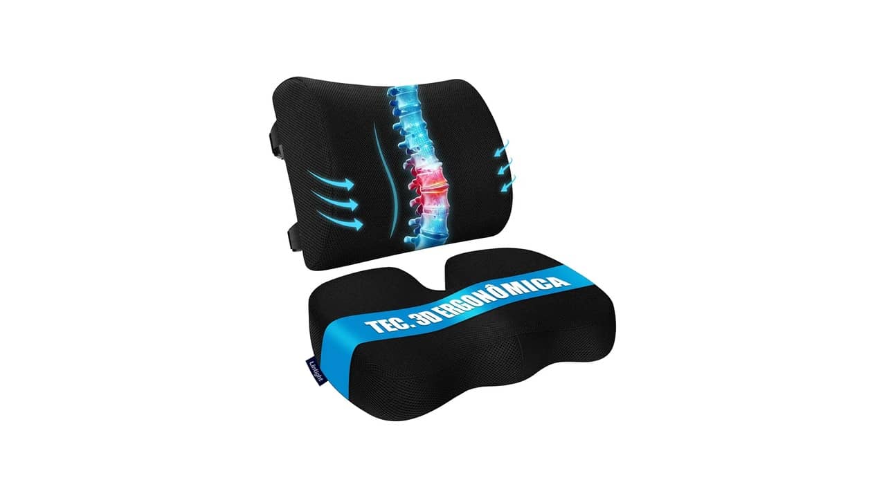 Melhor Almofada Ortopédica para Cóccix e Lombar: 10 Opções Ergonômicas
