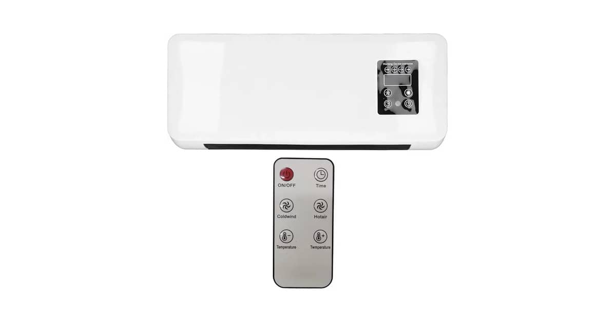 Melhor Aquecedor de Parede: 10 Tipos e Suas Vantagens