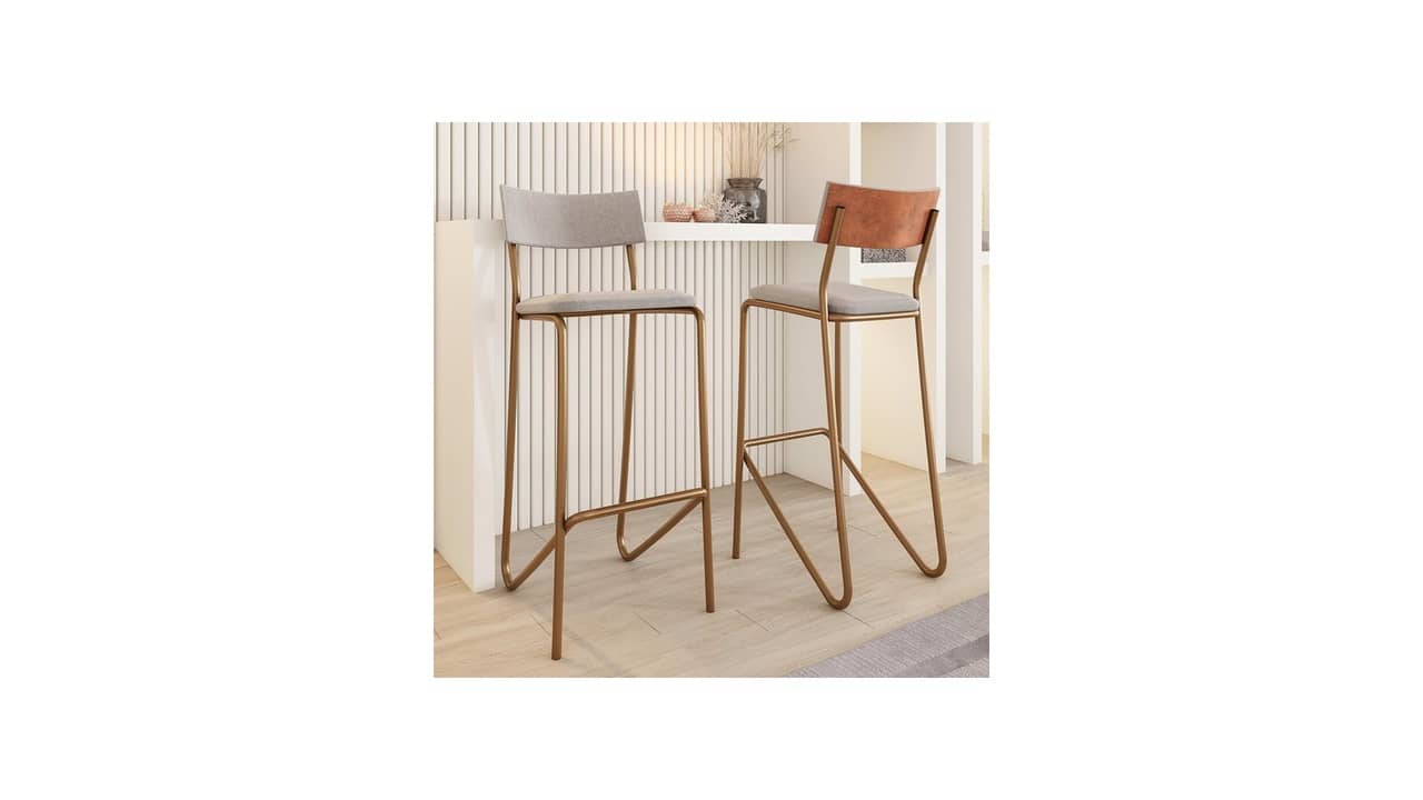 Melhor Banqueta para Cozinha: 10 Modelos de Design