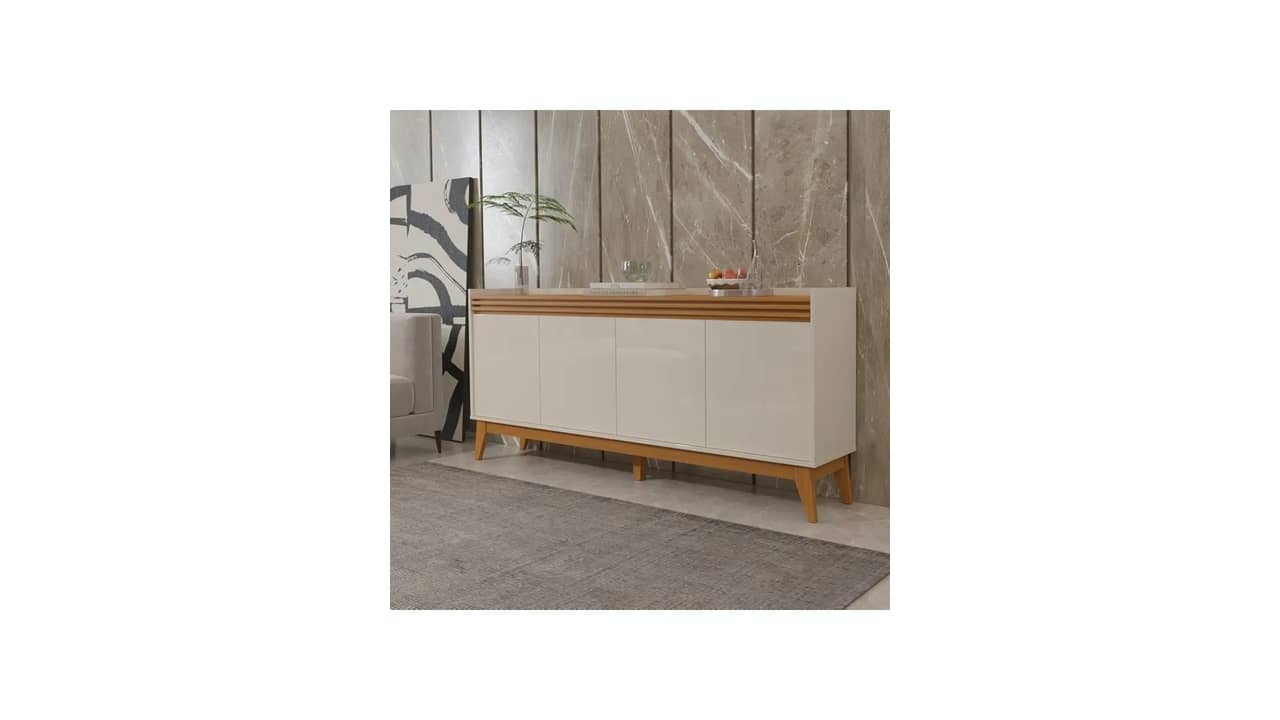 Melhor Buffet para Sala: 10 Modelos de Design Ripado