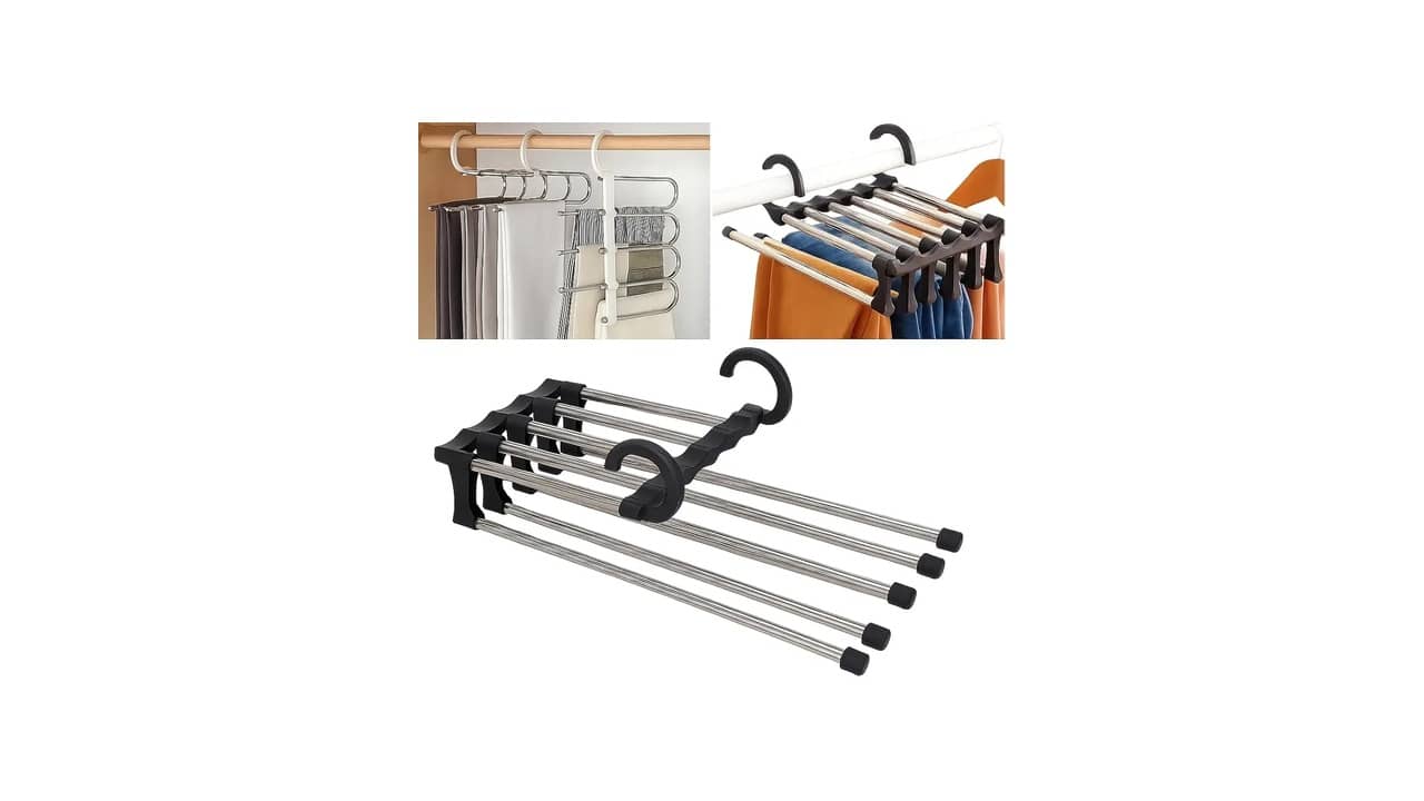 Melhor Cabide para Calça Jeans: 10 Modelos Eficientes