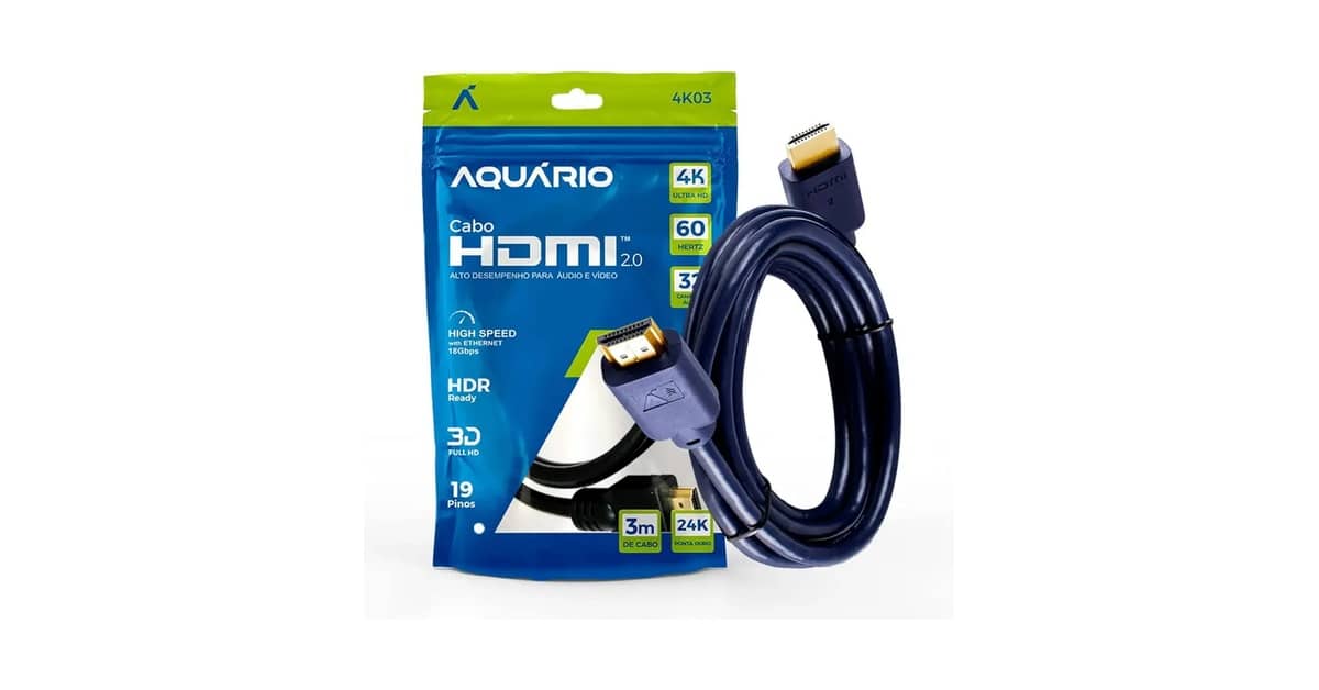 Melhor Cabo HDMI 3 Metros: Opções 4K e 8K