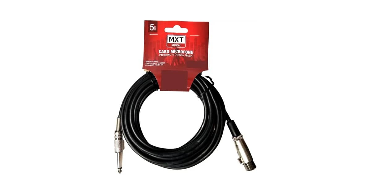 Melhor Cabo Para Microfone Profissional: XLR ou P10?