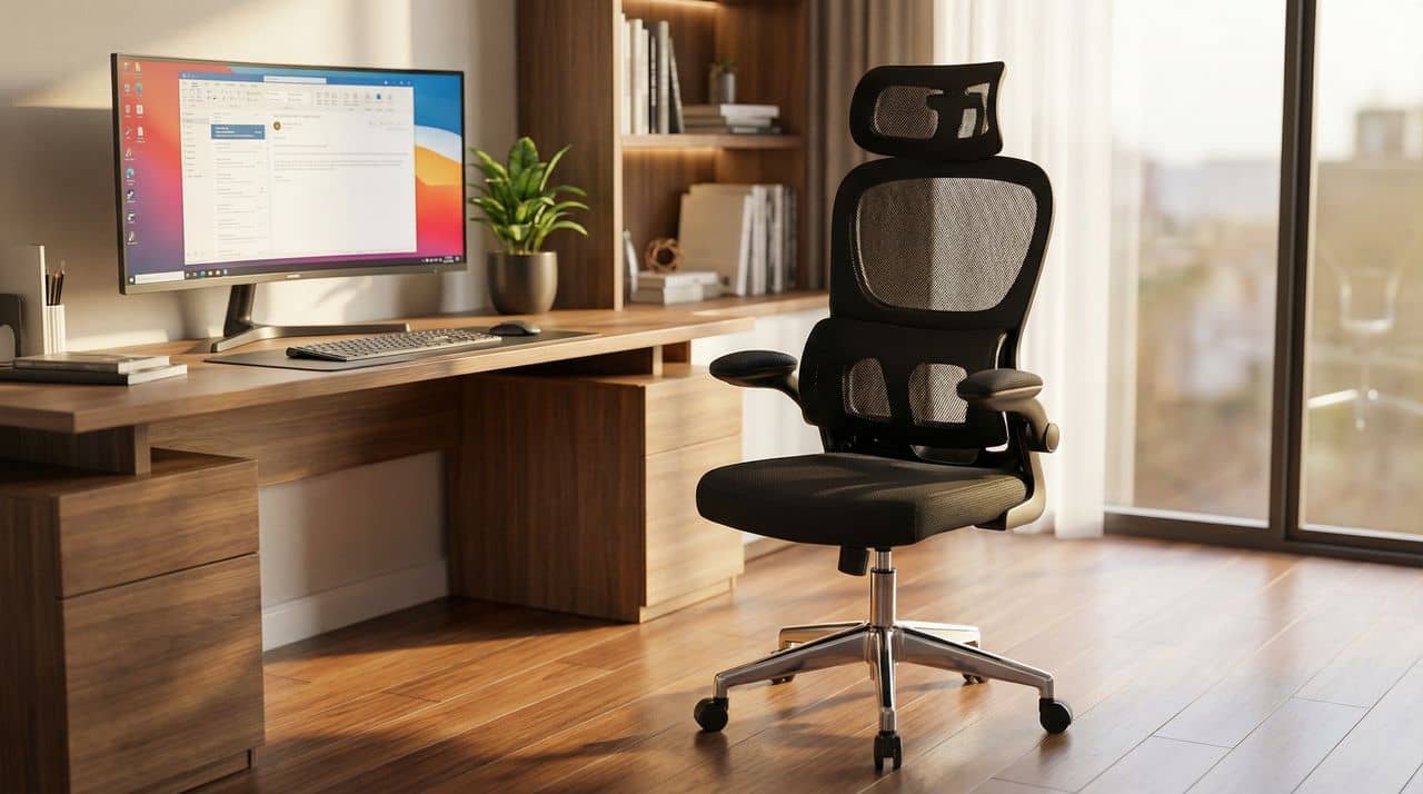 Melhor cadeira ergonômica escritório para a Coluna