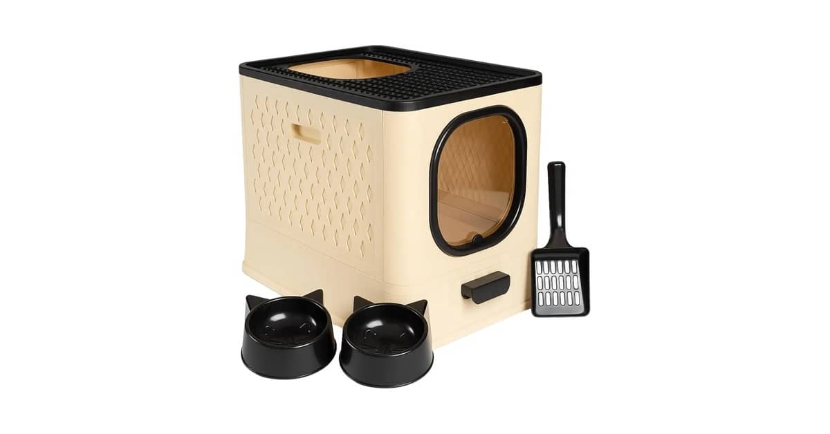 Melhor Caixa de Areia para Gatos Fechada: Menos Odor
