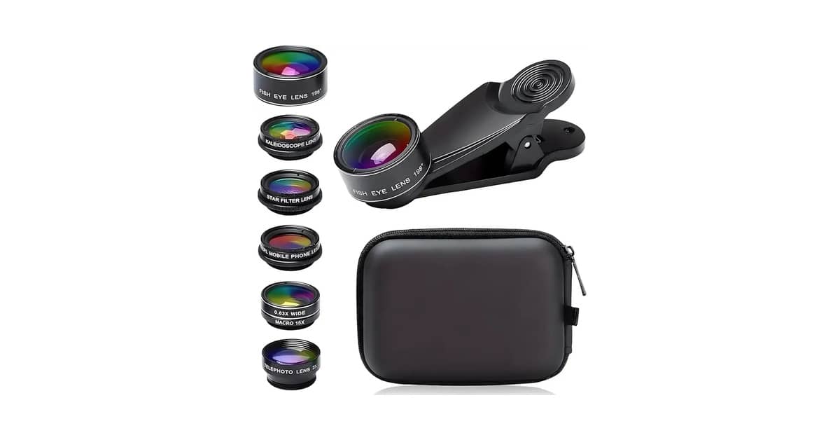 Melhor Câmera para Fotos Celular: 9 Kits de Lentes