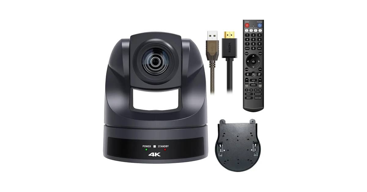 Melhor Câmera para Live Igreja: 10 Opções com Zoom PTZ