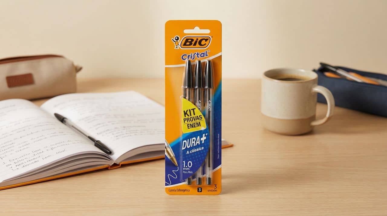 Melhor Caneta Esferográfica Transparente e Barata