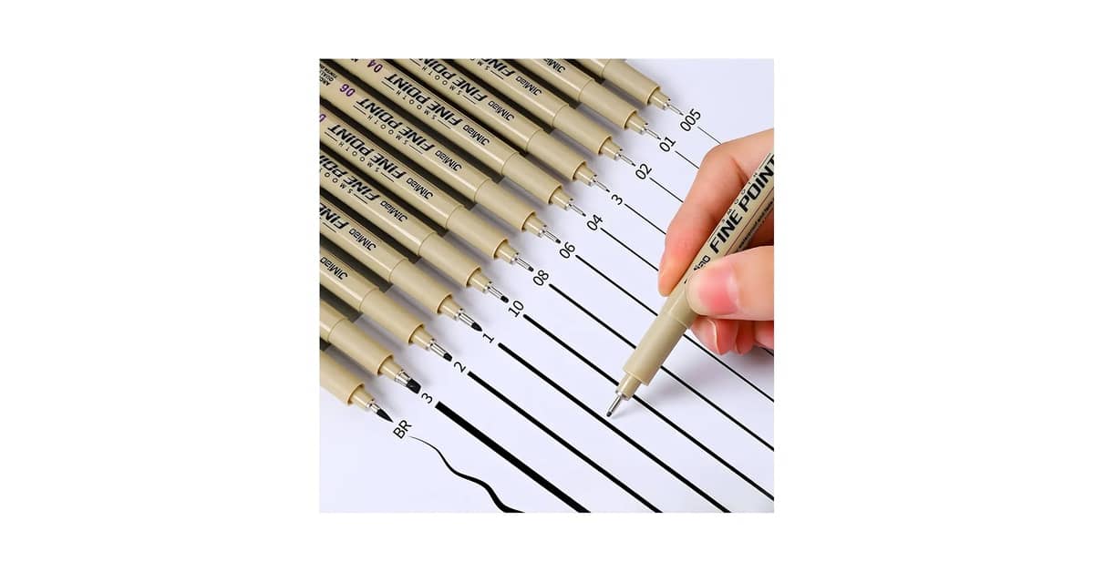 Melhor Caneta Nanquim: Guia Para Traços e Lettering