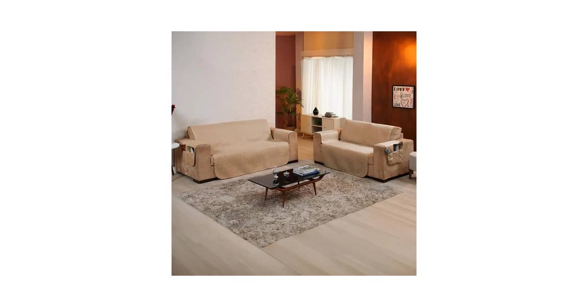 Melhor Capa de Sofá 2 e 3 Lugares: 10 Kits Duráveis