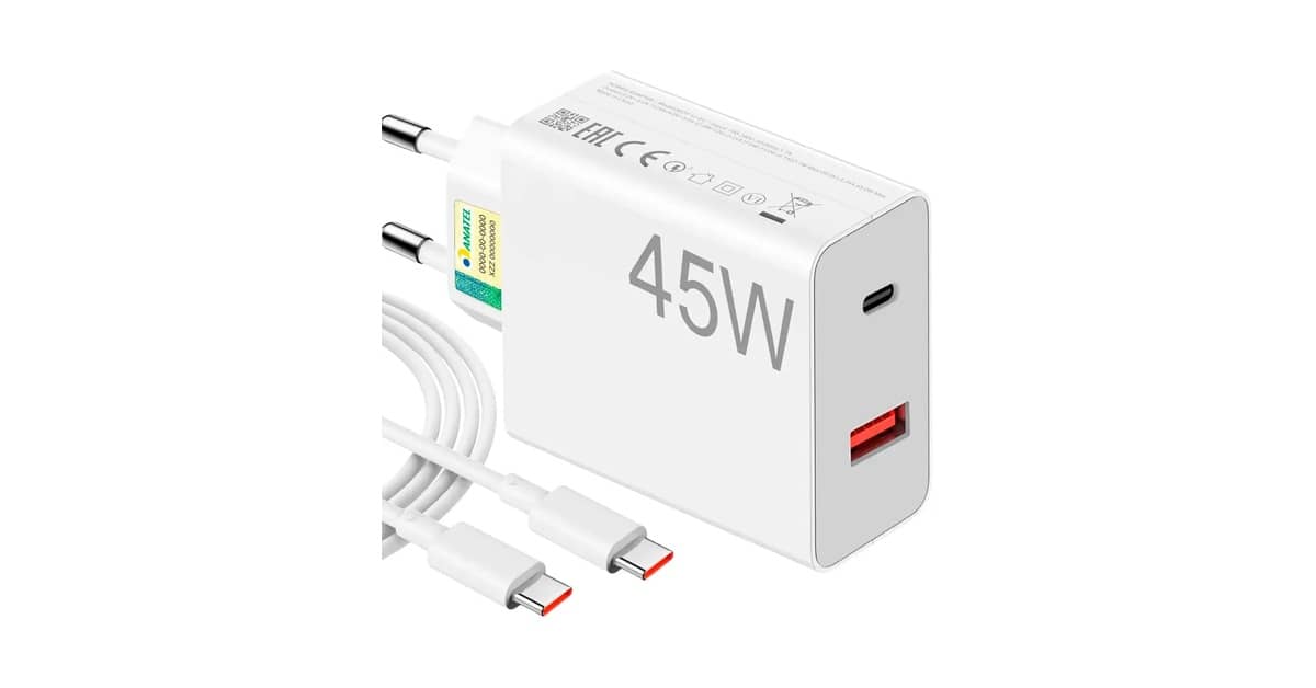 Melhor carregador turbo para Xiaomi: Top 9 Modelos