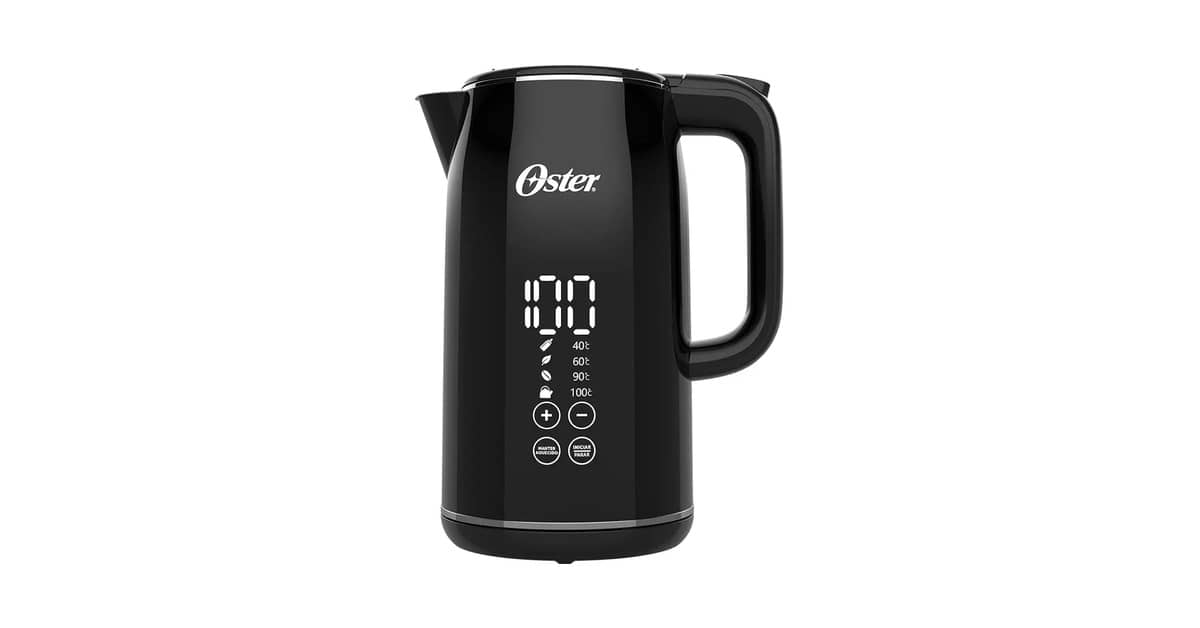 Melhor Chaleira Elétrica Oster: Digital ou Comum?