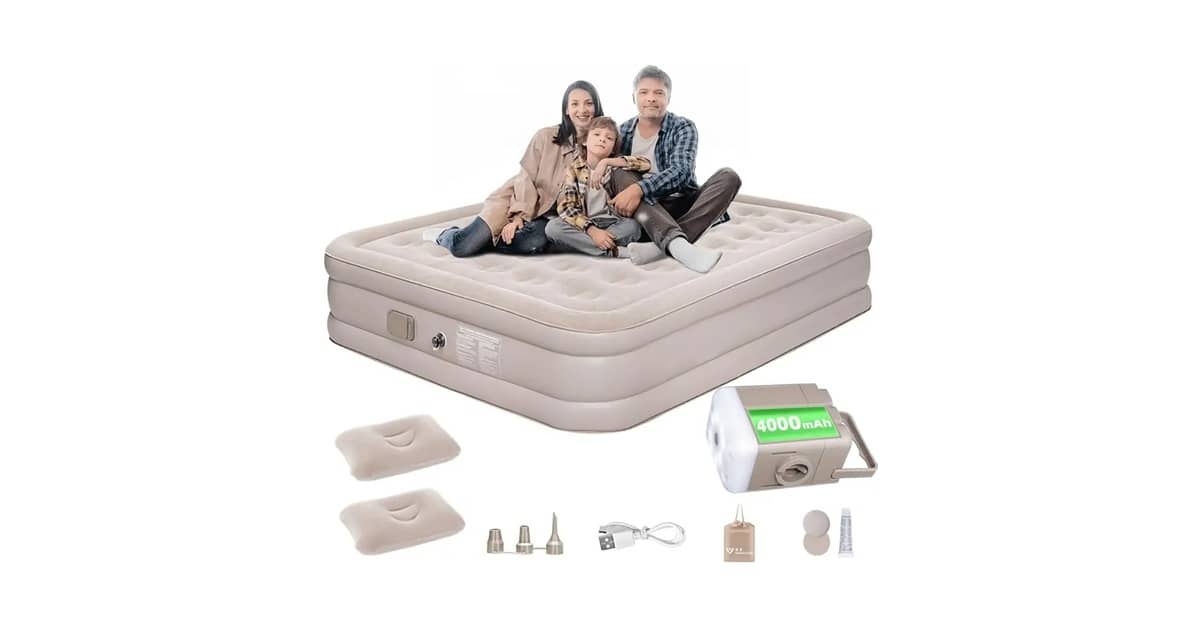 Melhor Colchão Inflável Queen Com Bomba Integrada