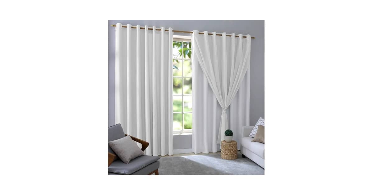 Melhor Cortina Quarto: 10 Opções para Bloqueio de Luz e Conforto