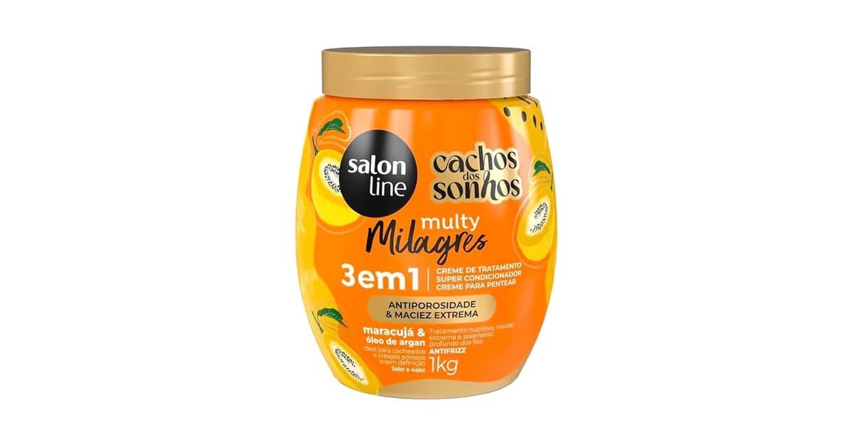 Melhor Creme da Salon Line Para Cabelo Poroso?