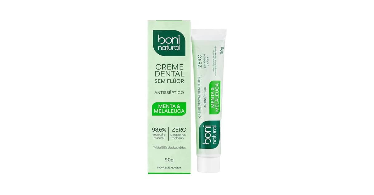 Melhor Creme Dental Sem Flúor: Guia de Ativos Naturais