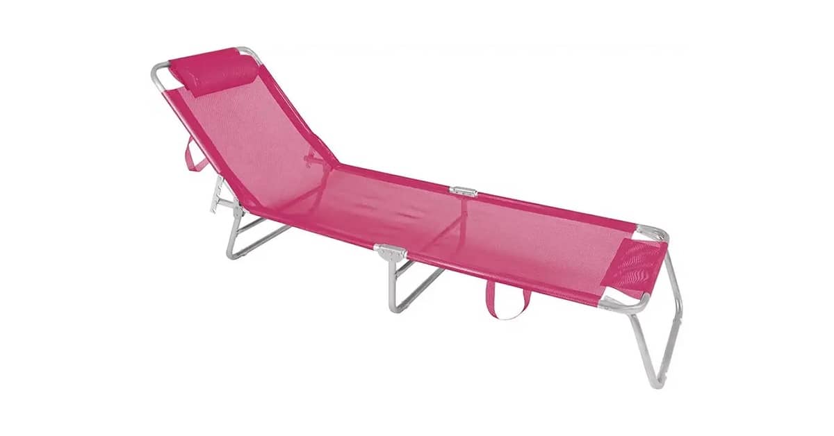 Melhor espreguiçadeira para praia: Alumínio ou Aço?