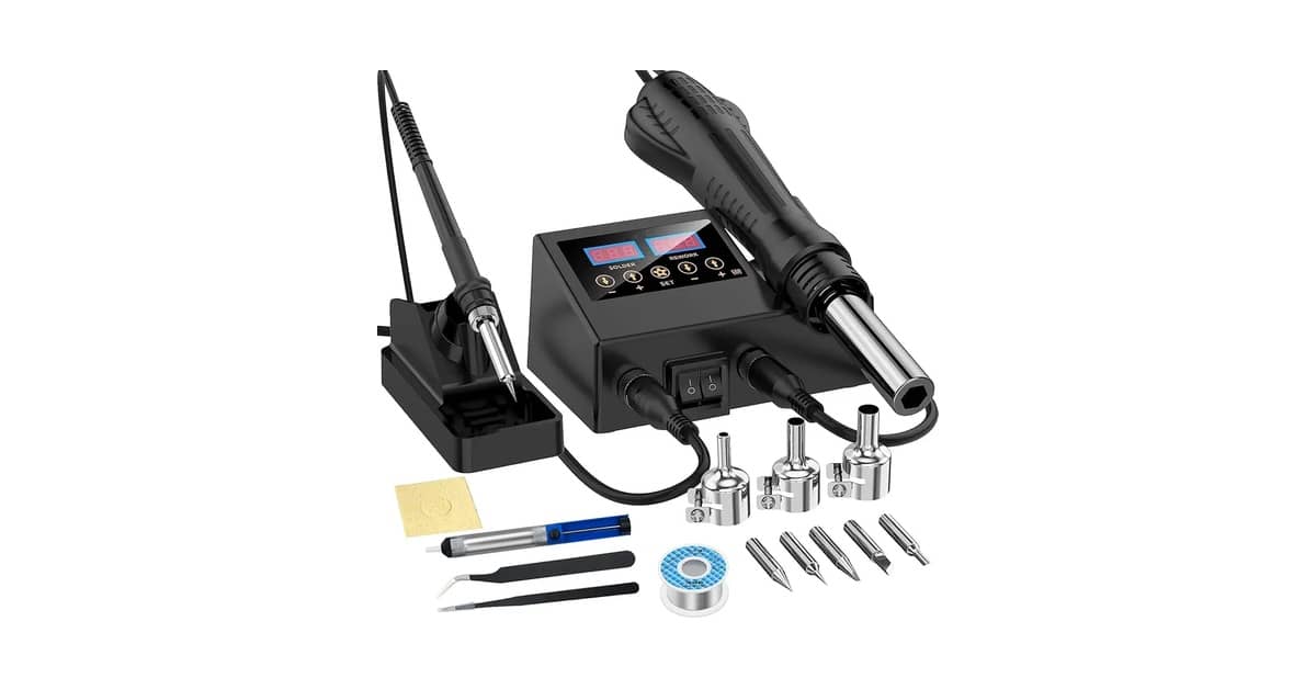 Melhor Estação de Ar Quente Para Reparos SMD