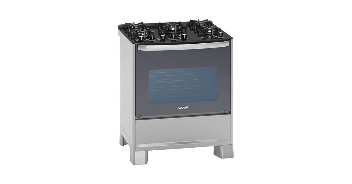 Melhor Fogão 5 Bocas com Grill: Vidro ou Inox?