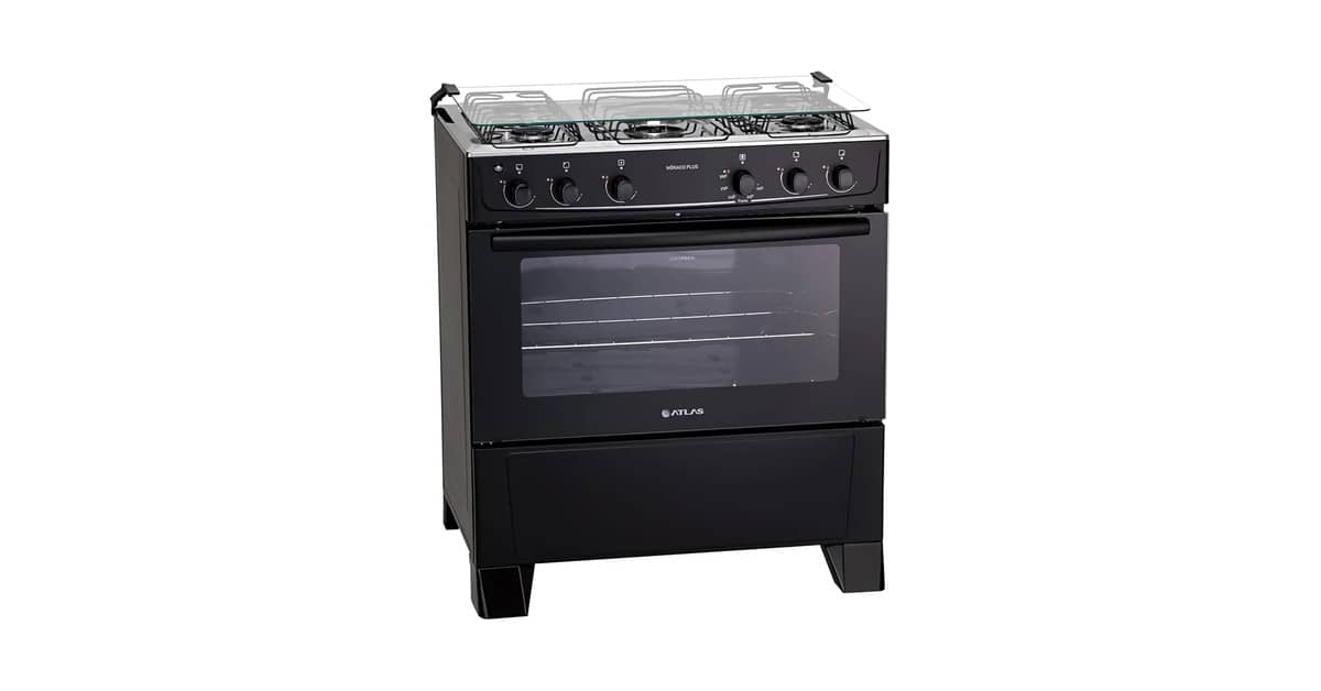 Melhor fogão de 5 bocas: Opções Vidro e Inox