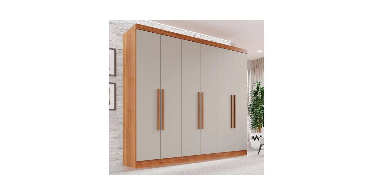 Qual o Melhor Guarda Roupa Casal? Top 10 Espaçosos