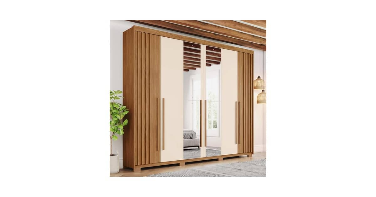 Melhor Guarda Roupa Casal: 9 Modelos Espaçosos