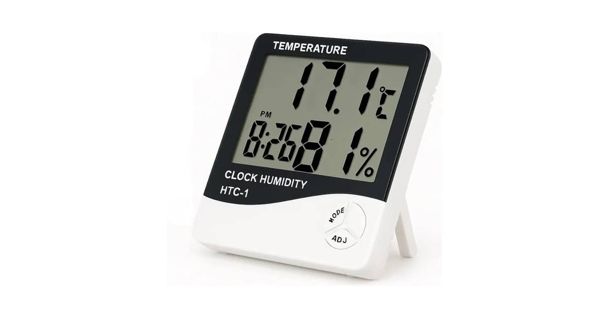 Melhor Higrômetro Digital: 10 Modelos Precisos