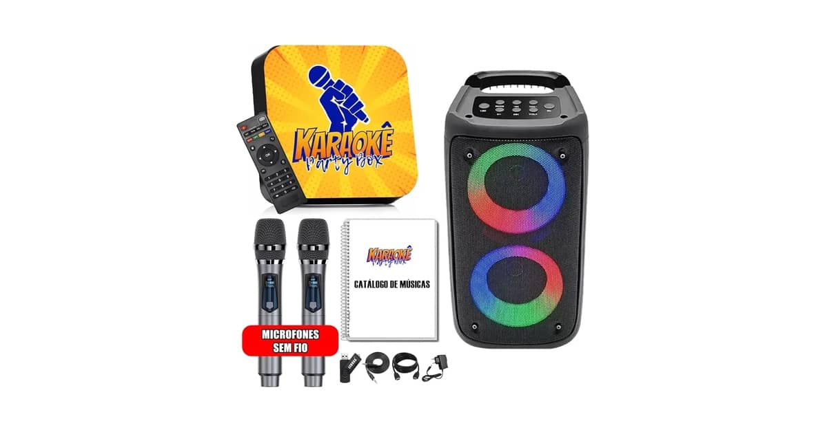 Melhor Karaokê 2026: 10 Modelos para Festas em Casa