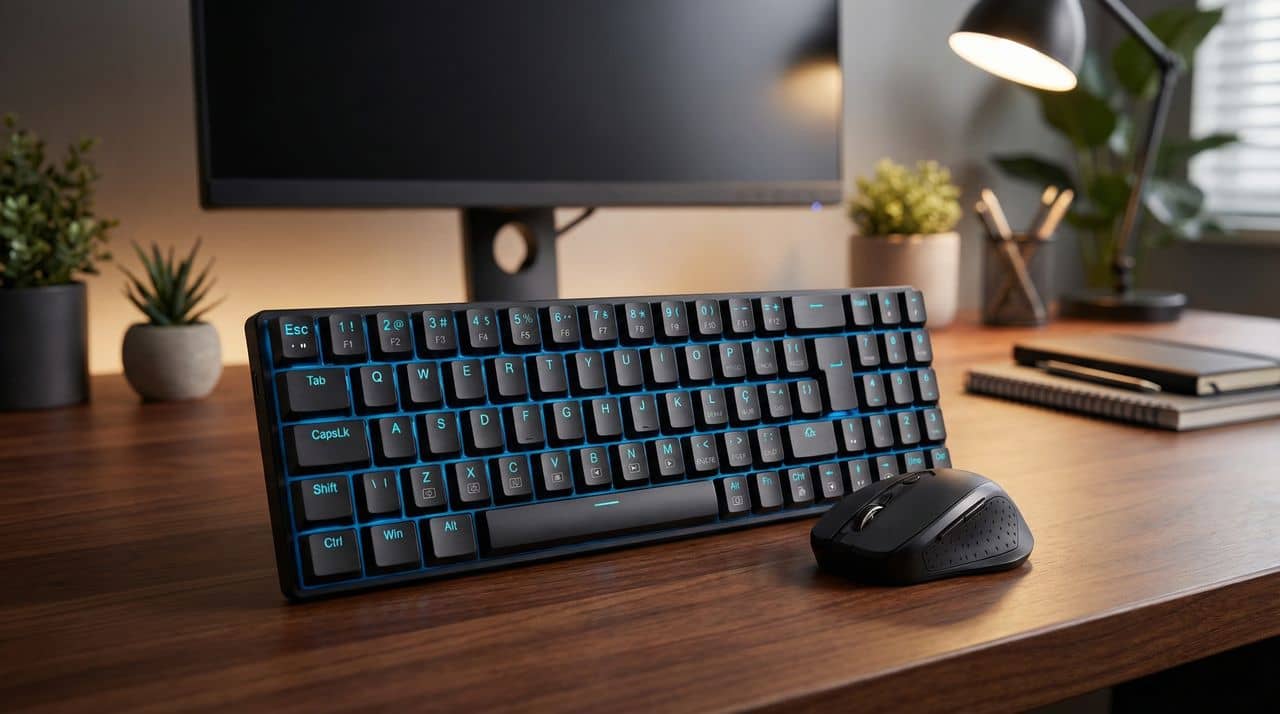 Melhor Kit Teclado e Mouse Sem Fio Gamer: Sem Lag?