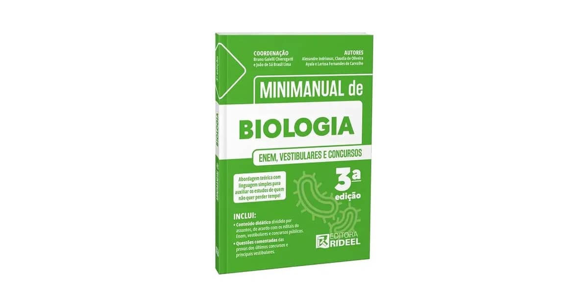 Melhor Livro de Biologia para Enem: Qual Escolher?