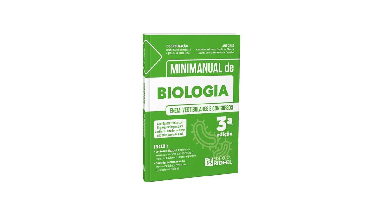 Melhor Livro de Biologia Pro Enem: Para Gabaritar!