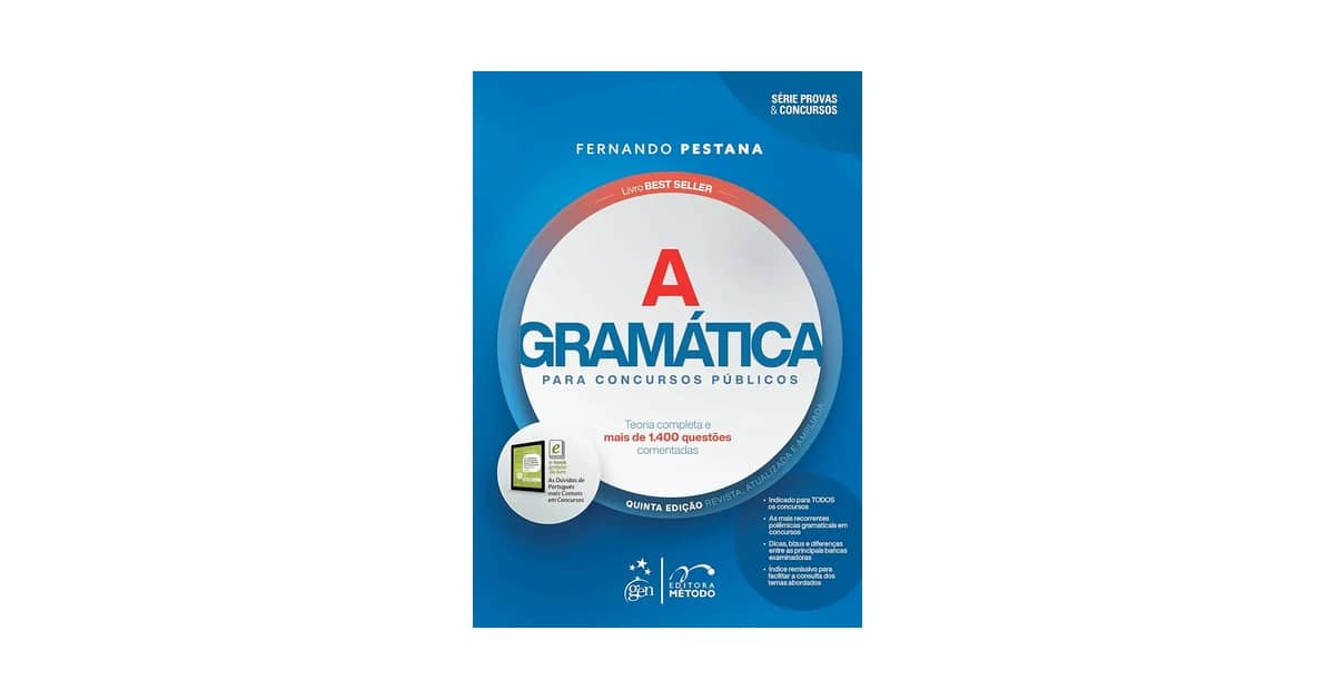 Melhor Livro de Gramática para Concurso: Qual o Ideal?