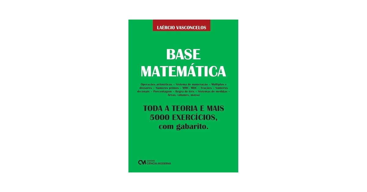 Melhor Livro de Matemática Básica Para Autodidatas