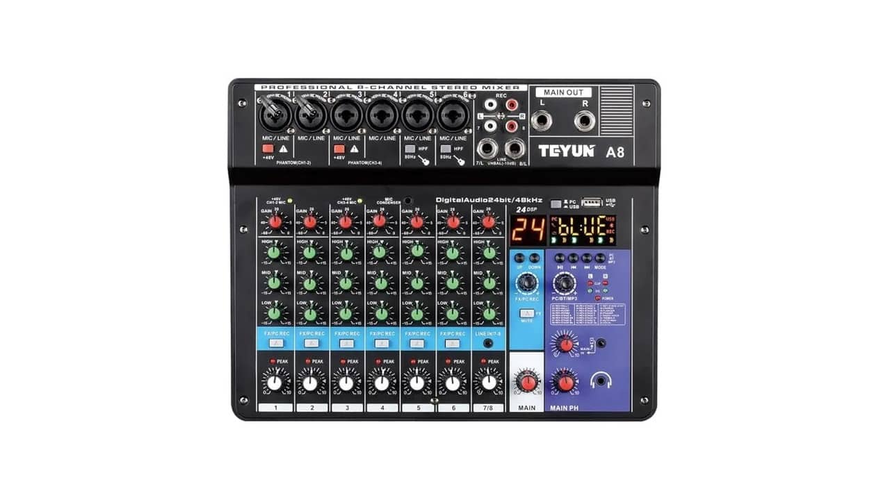 Melhor Marca de Mesa de Som Profissional: 10 Modelos Top