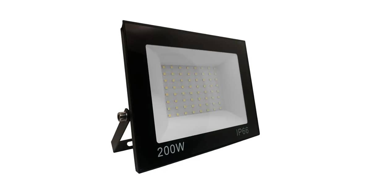 Melhor Marca Refletor Led 200w: Solar vs Elétrico?