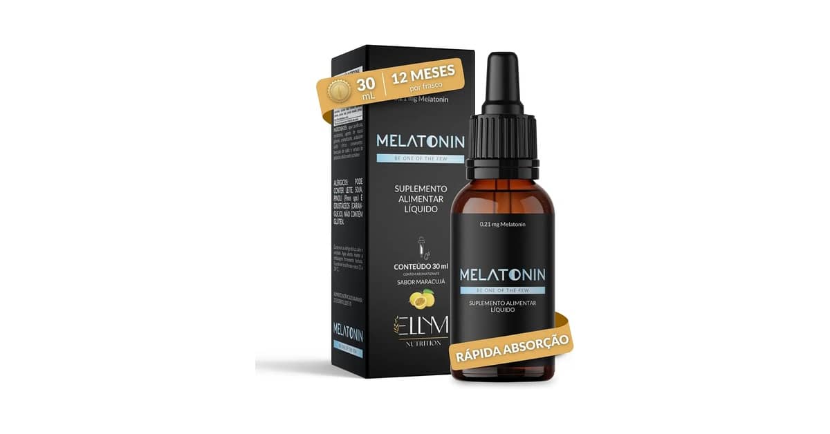 Melhor Melatonina Gotas: 9 Opções de Rápida Ação