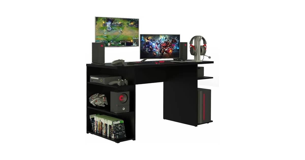Melhor mesa gamer 2026: 10 Modelos para seu Setup