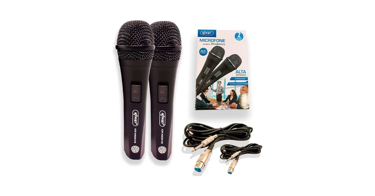 Melhor Microfone com Fio para Cantar? Análise Vocal