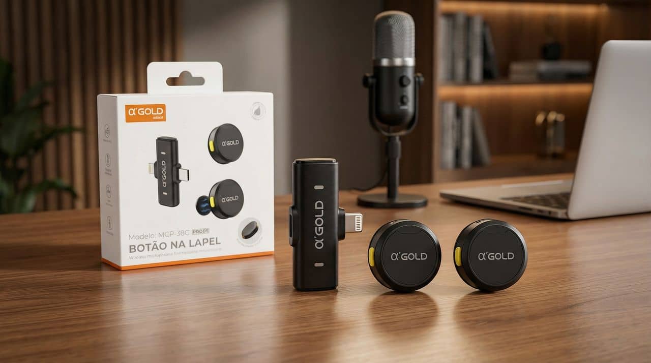 Melhor Microfone de Lapela Sem Fio Para Celular