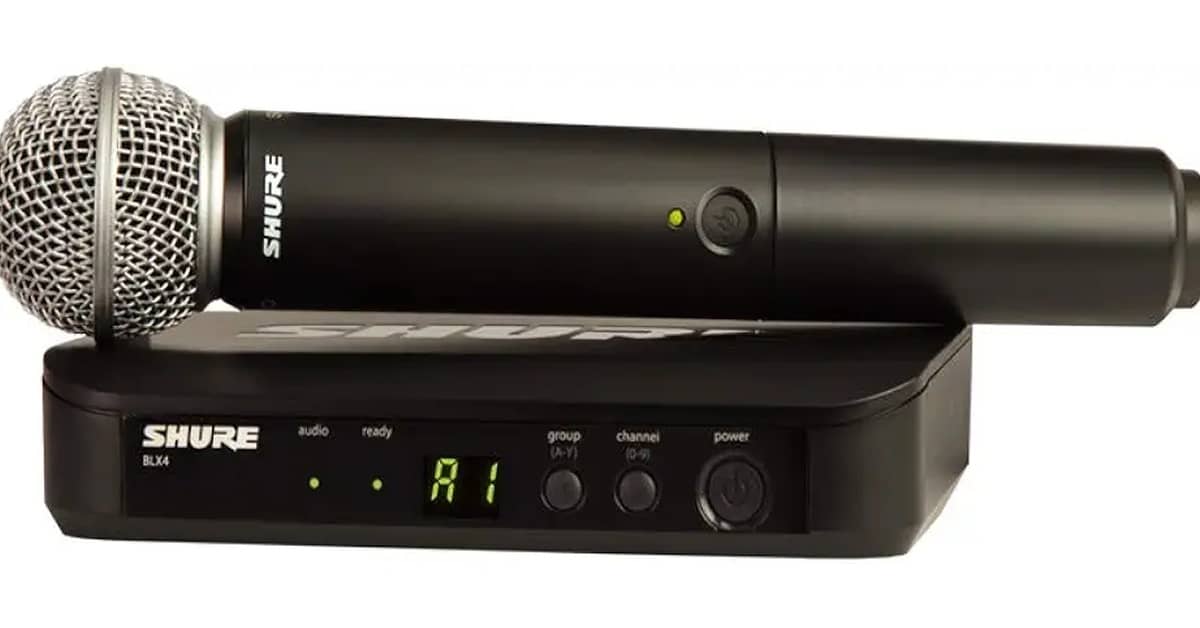 Melhor Microfone Sem Fio Shure: SM58 ou PG58?