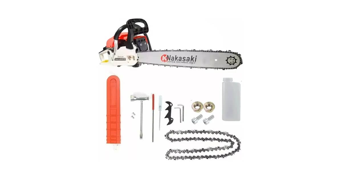 Melhor Motosserra Profissional: Gasolina ou Bateria?