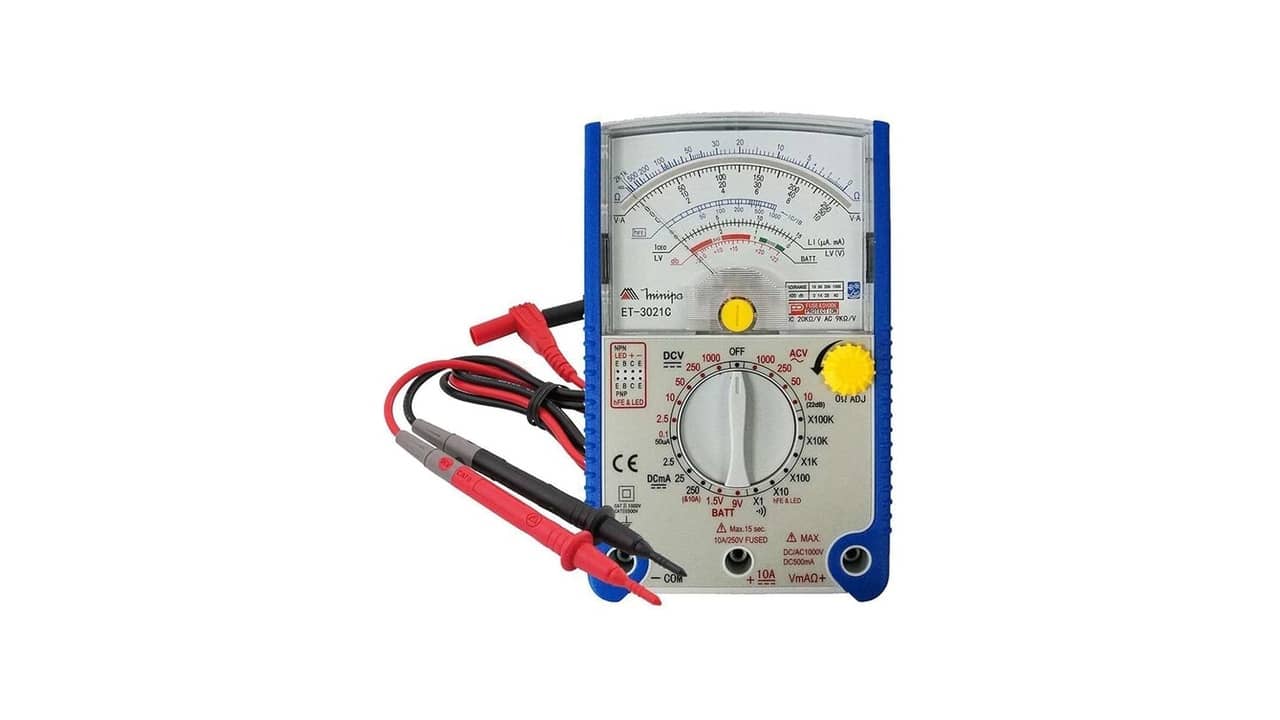 Melhor Multímetro Analógico: 10 Opções Precisas