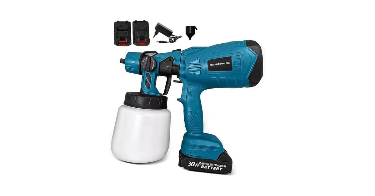 Melhor Pistola de Pintura a Bateria: 10 Opções