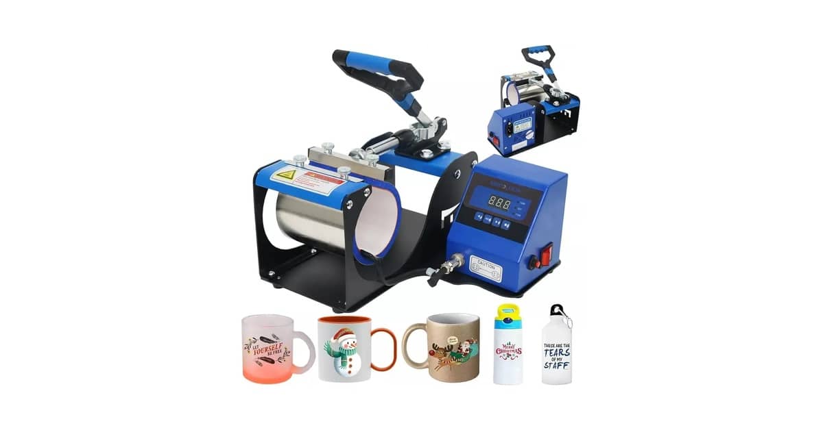 Melhor Prensa para Sublimação de Canecas: O Top 10