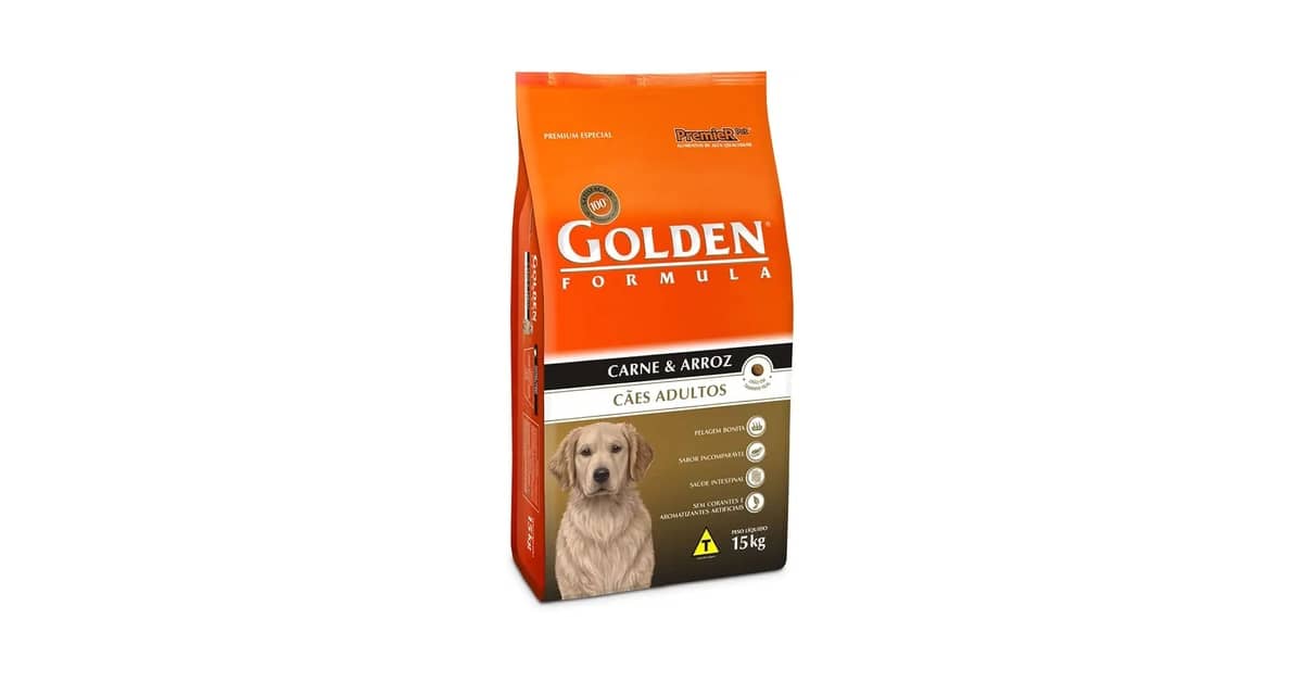 Melhor Ração para Golden Retriever Adulto: Top 10