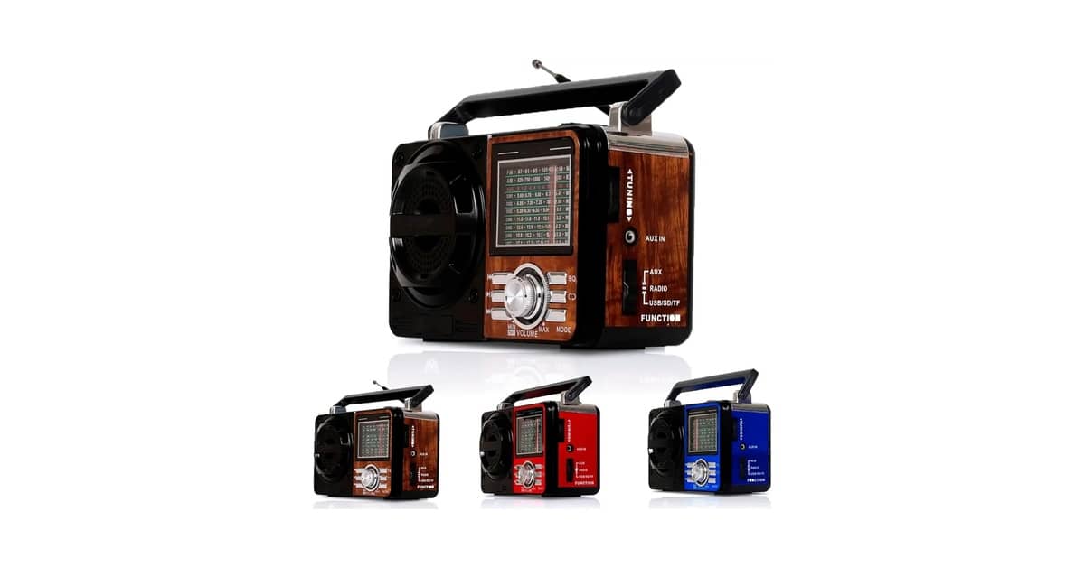 Melhor Rádio Portátil: Do Estilo Retrô ao Digital