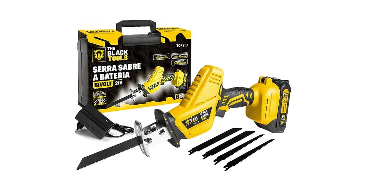 Melhor Serra Sabre a Bateria: 10 Modelos Potentes